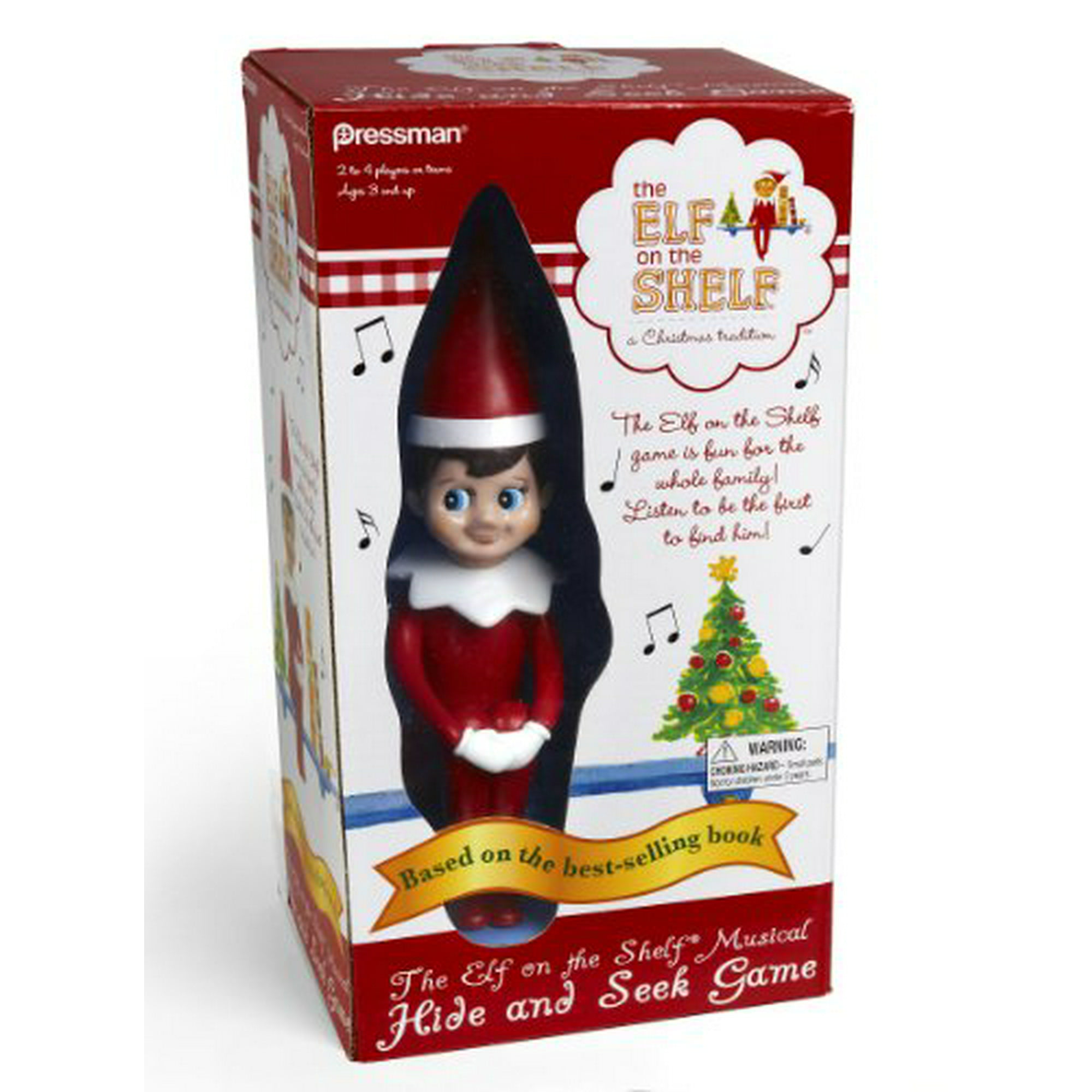 Pressman 4515-06 Elf on The Shelf Hide and Seek Game for sale online